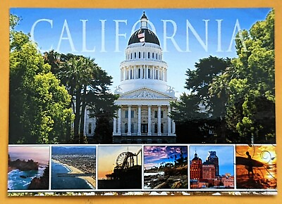 #ad Postcard CA. Beautiful California $3.99