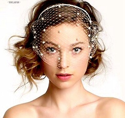 #ad One Layered Cut Edge Elegant Bridal Veils Elegant Style Wedding Blusher Veil New $25.49