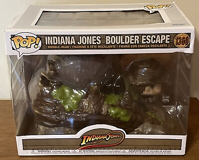 #ad Funko Pop Moments: Indiana Jones Indiana Jones Boulder Escape #1360 $21.99