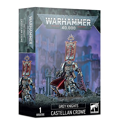 #ad Castellan Crowe Grey Knights Warhammer 40K NIB $38.25
