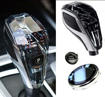 #ad 3PCS Crystal Central Console Gear Shift Knob Fits for BMW 7 Series F01 2013 2015 $259.00