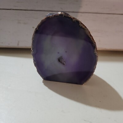 #ad Purple Agate Geode $64.99