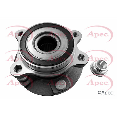 #ad Wheel Bearing Kit fits TOYOTA COROLLA E12 E15 1.4D Front 06 to 09 With ABS Apec GBP 61.60