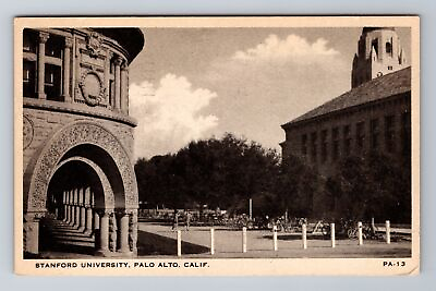 #ad Palo Alto CA California Stanford University Antique Vintage c1947 Postcard $6.99