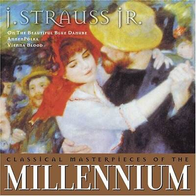 #ad Millennium 11: J Strauss Jr Audio CD By Johann II Junior Strauss VERY GOOD $5.98
