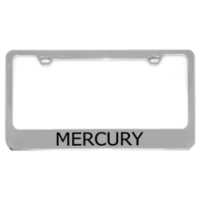 #ad Chrome Mercury Word Only License Plate Frame Official Licensed $34.95