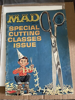 #ad MAD Magazine #75 December 1962 Cutting Classes Issue Good shipping included $12.90