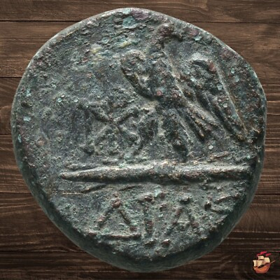 #ad Ancient Greek coin Pontos Amisos Mithradates VI circa 120 63 Zeus @401 $24.00
