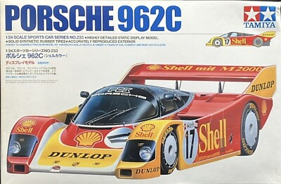 #ad Tamiya 1 24 Porsche 962C#17 Shell Dunlop 1988 #24233 $53.99