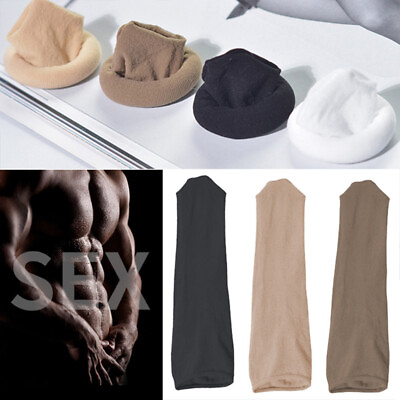 #ad Men Pouch Penis Sock Warmer Sleeve Sheath Cover Up Thongs Lingerie Briefs $1.40