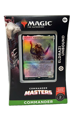 #ad Magic the Gathering Commander Masters Commander Deck Eldrazi Unbound Brand New $79.99