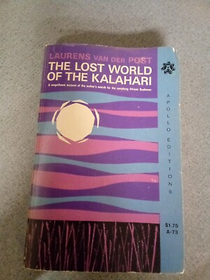 #ad Lost World Of The Kalahari Laurens van der Post 1958 Paperback $7.99