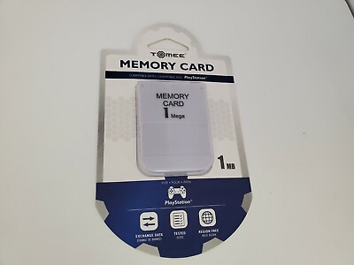 #ad NEW Tomee Memory card for the Sony Playstation 1 System Console 1 meg 15 Block $8.95