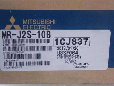 #ad NEW MITSUBISHI AC Servo Driver Amplifier MR J2S 10B MRJ2S10B In Box Free Ship $188.00