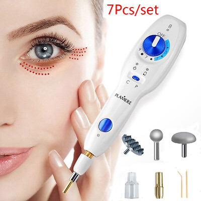#ad 7Pcs Needles Tip Spot Mole Wrinkle Removal Face Skin Lift for Plamere PlasmY^MF $9.78