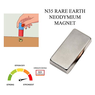 #ad JSP Rare Earth Magnet Neodymium N35 Precious Metals Gold Silver Jewelry Testing $9.47