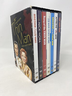 #ad The Complete Thin Man Collection 2005 DVD 7 Disc Set TESTED AND WORK $30.99