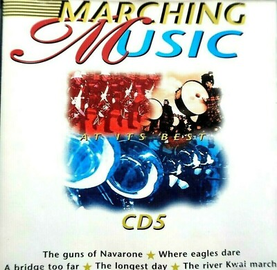 #ad Marching Music At It#x27;s Best Disc 5 CD VG AU $14.00
