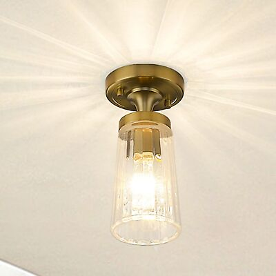 #ad Semi Flush Mount Ceiling Light Fixture 1 Light Hanging Lamp Pendant Light $14.99