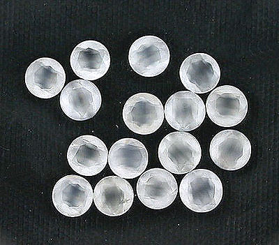 #ad FOUR 3mm Round Shaped FACETED Moonstone Gem Stone Gemstone Natural JMN61 $13.96