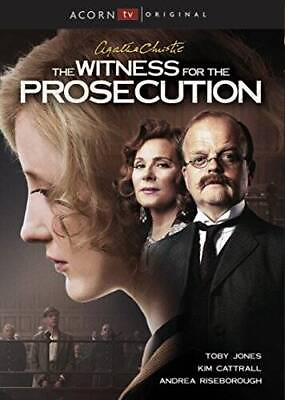 #ad Agatha Christies The Witness for the Prosecution DVD By Toby Jones GOOD $19.98