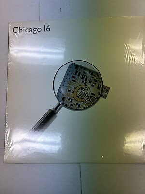 #ad CHICAGO 16 VINYL LP 1982 IN SHRINK WRAP VG $14.99