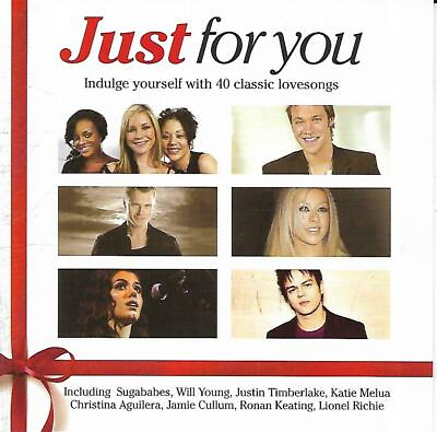 #ad Just For You Various Artists 2004 Double CD Album GBP 2.50