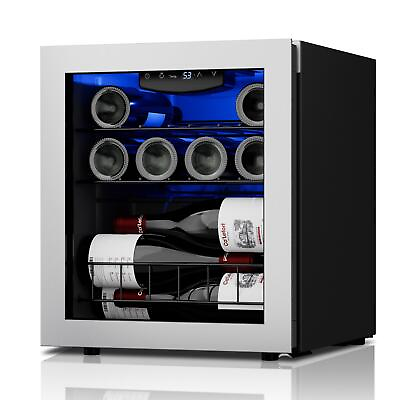 #ad Ca#x27;Lefort 12 Bottles Freestanding Wine Fridge Cooler Mini Refrigerator $266.99