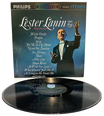 #ad Lester Lanin Plays For Dancing Vinyl LP 1964 Mercury PHS600 132 Stereo 25 Tracks $9.80