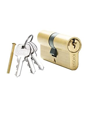 #ad Solid Brass Lock Cylinder with 3 Brass Keys 63mm Pella Storm Door Lock Cylinder $24.83