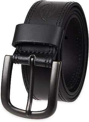 #ad Dickies Men#x27;s 38MM Wide Bridle Leather Casual Belt $19.99