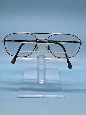 #ad Luxottica LU 1339 F203 Gunmetal 53 18 140 Vintage Aviator Eyeglasses Frames $19.99