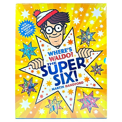 #ad Where#x27;S Waldo? The Super Six Collection 2020 Edition BRAND NEW $34.99