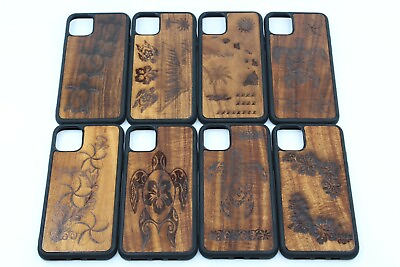 #ad Hawaiian Koa Wood Phone Case for iPhone 11 Pro Max 100% Genuine Natural Koa $10.26