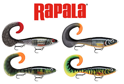 #ad Rapala X Rap Otus Hybrid Soft Tail Fishing Lure Swimbait Jerkbait Pike Perch GBP 17.65