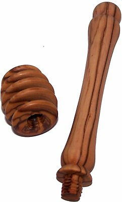 #ad Organic all Natural handcrafted olive wood honey dipper 2 pieces length 6quot; $13.75