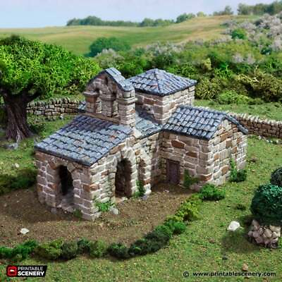 #ad French Mausoleum King and Country Printable Scenery Terrain Wargaming Damp;D Dn $272.68