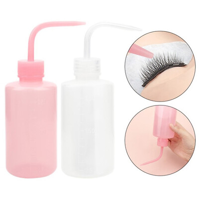 #ad 1Pc 250ml Eyelash Extension Elbow Flush Bottle Makeup Wash Squeeze Bot $6.69