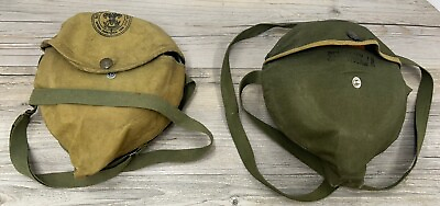 #ad Lot Of 2 Vintage Boy Scouts of America Aluminum Mess Kits $25.00