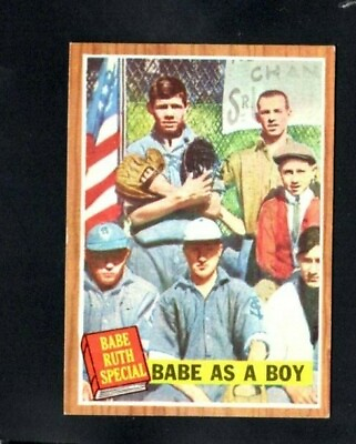 #ad 1962 Topps # 135 Babe as a Boy Ex Mt $20.00