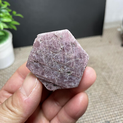 #ad 111g Natural Red Corundum Ruby Crystal Rough Mineral Specimen B103 $13.99