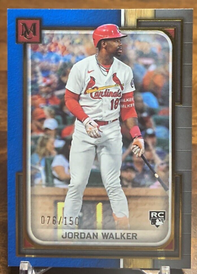 #ad 2023 Topps Museum Collection Sapphire #77 Jordan Walker 150 RC $17.00