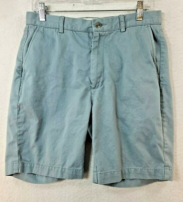 #ad Roundtree amp; Yorke Casuals Mens 32 Blue Casual Shorts $10.55