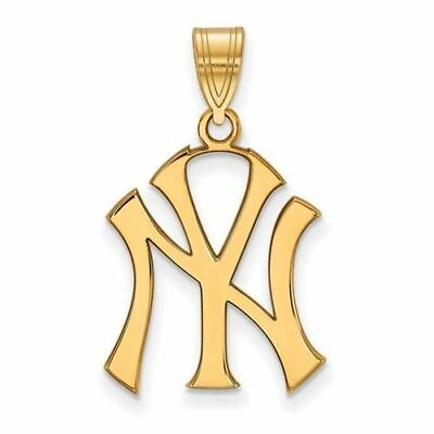 #ad 10ky MLB New York Yankees Large NY Pendant $317.94