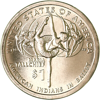 #ad 2023 P Native American Sacagawea Choice BU Coin Dollar See Pics P300 $7.62