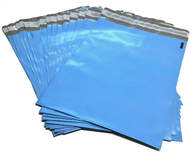 #ad 100 Blue 6 x 9 Poly mailer Bags Plastic shipping envelope mailing bags $17.95
