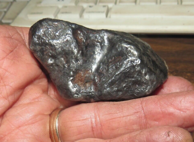 #ad 268 gm toluca Meteorite Mexico Complete Individual Specimen .6 lbs iron nickel $341.96
