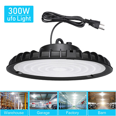 #ad 300W UFO Led High Bay Light Factory Warehouse Commercial Industrial Shop Light $33.00