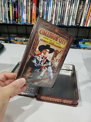 #ad George Montgomery Cimarron City 1 only DVD Set no 2nd dvd BUT DVD IS NEW $6.40