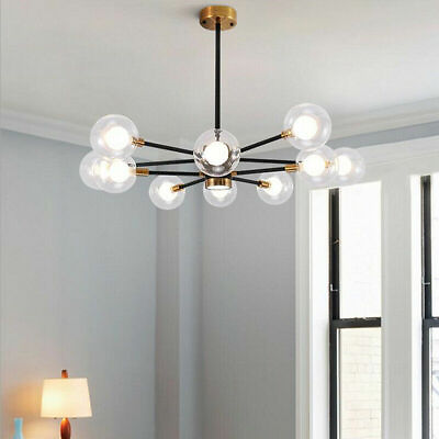 #ad Crystal Sputnik Chandelier Glass Globe Shade 10 Lights Ceiling Pendant Lighting $74.99